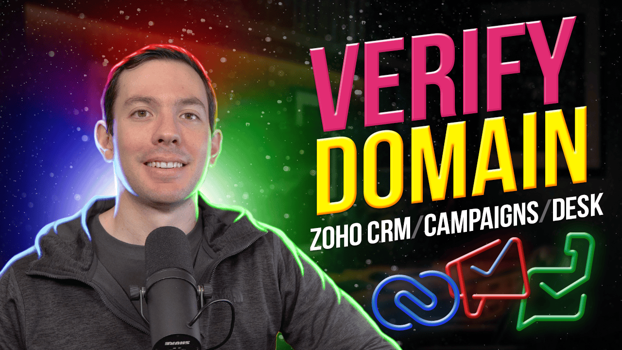 How to verify domains on Zoho apps